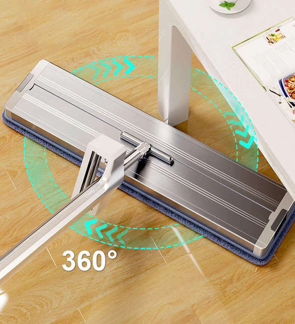 Joybos® 16" Microfiber Mop Floor Cleaning System with 4 Mop Pads 6 Joybos® 16" Microfiber Mop Floor Cleaning System with 4 Mop Pads - Image 6