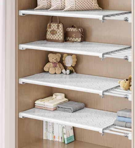 Joybos® Adjustable Wardrobe Storage Shelves 7