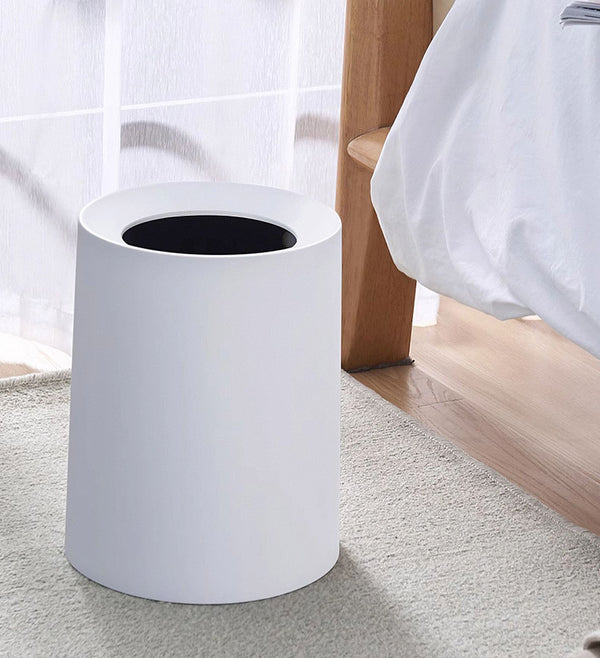 Joybos® 2.64Gal Modern Round Open Top Trash Bin with Removable Plastic Bin F72 5 Joybos® 2.64Gal Modern Round Open Top Trash Bin with Removable Plastic Bin F72 - Image 5