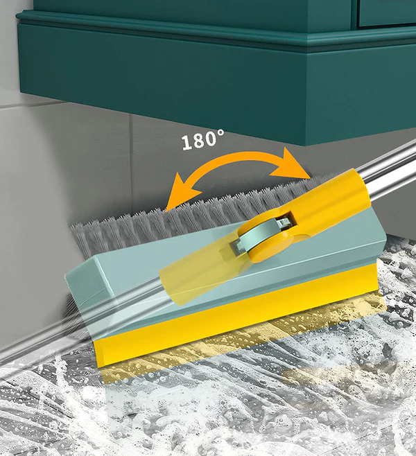 Joybos® 3 in 1 Cleaning Floor Scrape Brush With Squeegee 180°Rotating Head F58 8 Joybos® 3 in 1 Cleaning Floor Scrape Brush With Squeegee 180°Rotating Head F58 - Image 8