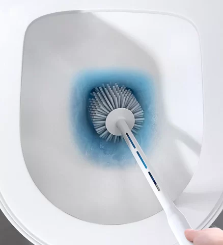 Joybos® Silicone Toilet Brush with Detergent Dispenser F60 8