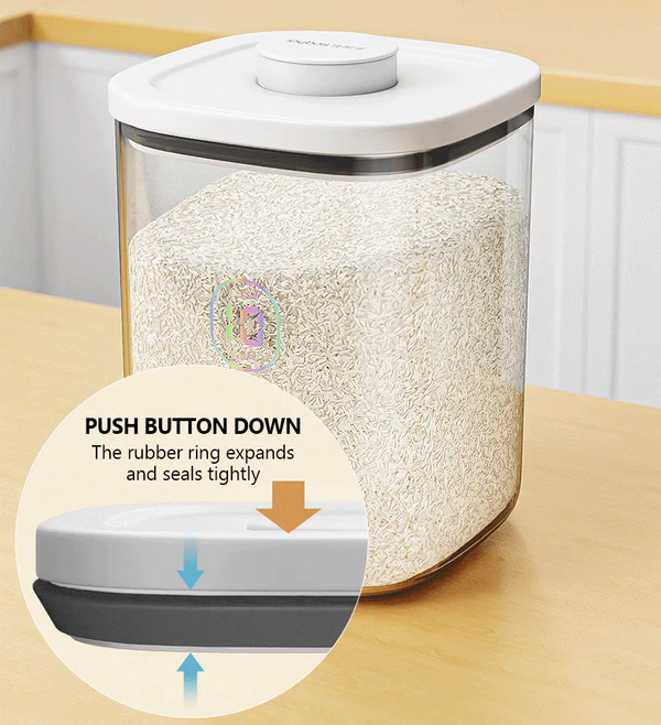 Joybos® 22 Lbs Food Cereal Storage Container Bins Dispenser For Kitchen Pantry F59 9 Joybos® 22 Lbs Food Cereal Storage Container Bins Dispenser For Kitchen Pantry F59 - Image 9