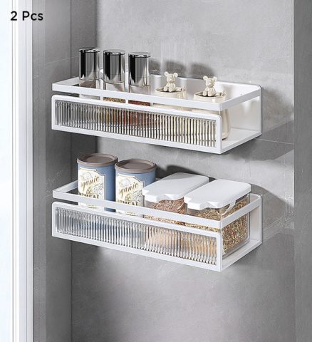 Joybos® Wall-Mounted Kitchen Spice Rack Without Drilling F75 7