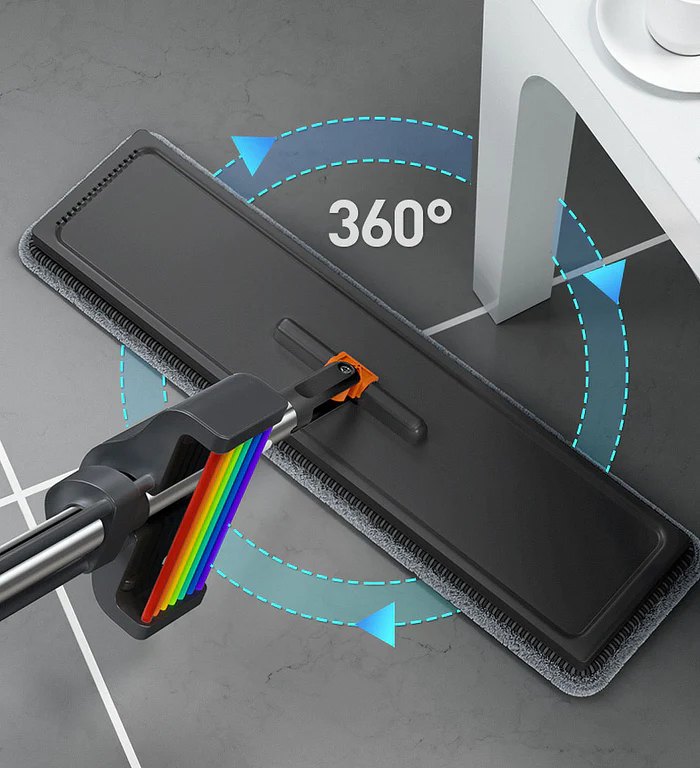 Joybos® 50CM Household Flat Mop With 4 Refills Z4 9 Joybos® 50CM Household Flat Mop With 4 Refills Z4 - Image 9