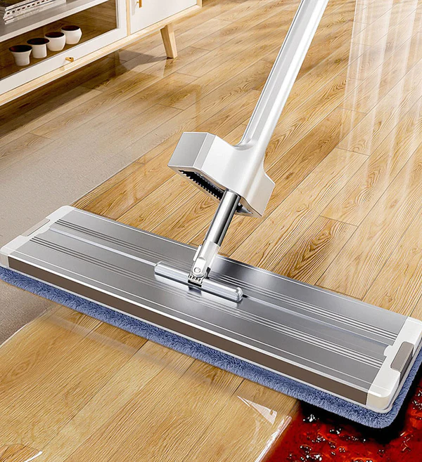 Joybos® 16" Microfiber Mop Floor Cleaning System with 4 Mop Pads 7 Joybos® 16" Microfiber Mop Floor Cleaning System with 4 Mop Pads - Image 7