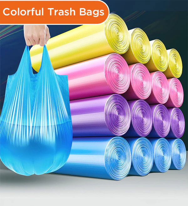 Joybos® 45*55cm Colorful Trash Bags (15L~20L/4~6 Gallon) 1