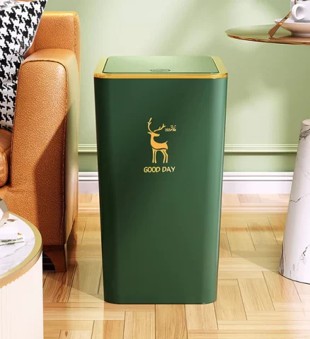 Joybos® High Capacity Trash Can with Press Type Lid 3