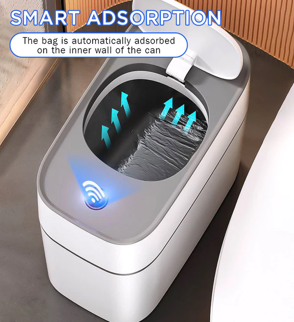 Joybos® 4 Gallon Narrow Automatic Bagging Touchless Garbage Can 8 Joybos® 4 Gallon Narrow Automatic Bagging Touchless Garbage Can - Image 8