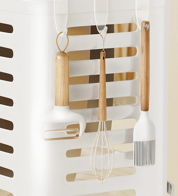 Joybos® 360° Rotating Multifunctional Knife Block Countertop With Drain Tray F52 9 Joybos® 360° Rotating Multifunctional Knife Block Countertop With Drain Tray F52 - Image 9