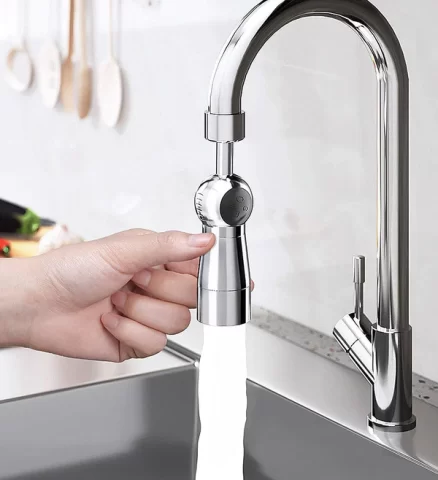 Joybos® Universal Splash Filter Faucet With Dual Function Water Flow Swivel F25 6