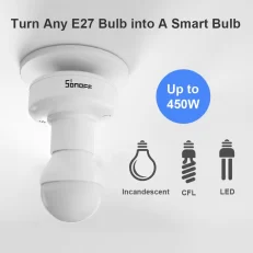 SONOFF SlampherR2 – 433MHz RF&WiFi Smart Light Holder