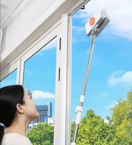 Joybos® Rectangle Double-Sided Magnetic Telescopic Rod Window Cleaner 10