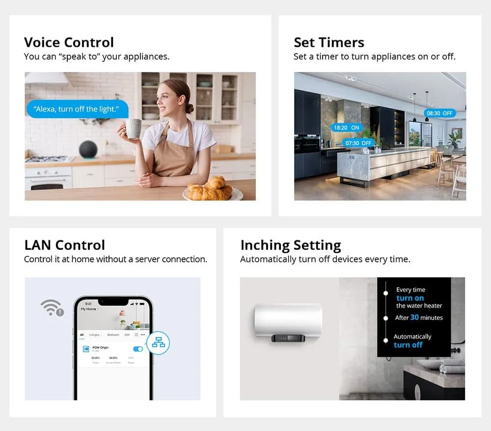 SONOFF POW Origin Smart Power Meter Switch( POWR2 Upgrade Version) 5 SONOFF POW Origin Smart Power Meter Switch( POWR2 Upgrade Version) - Image 5