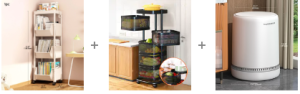 Joybos® 3-Tier Storage Shelf Rack With Brake 24 Joybos® 3-Tier Storage Shelf Rack With Brake 9