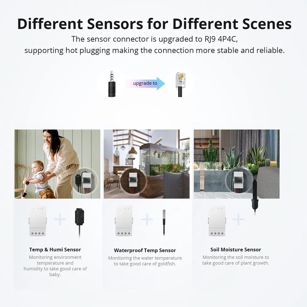 SONOFF TH Origin Smart Temperature and Humidity Monitoring Switch (TH10/16 Upgrade Version) 4 SONOFF TH Origin Smart Temperature and Humidity Monitoring Switch (TH10/16 Upgrade Version) - Image 4