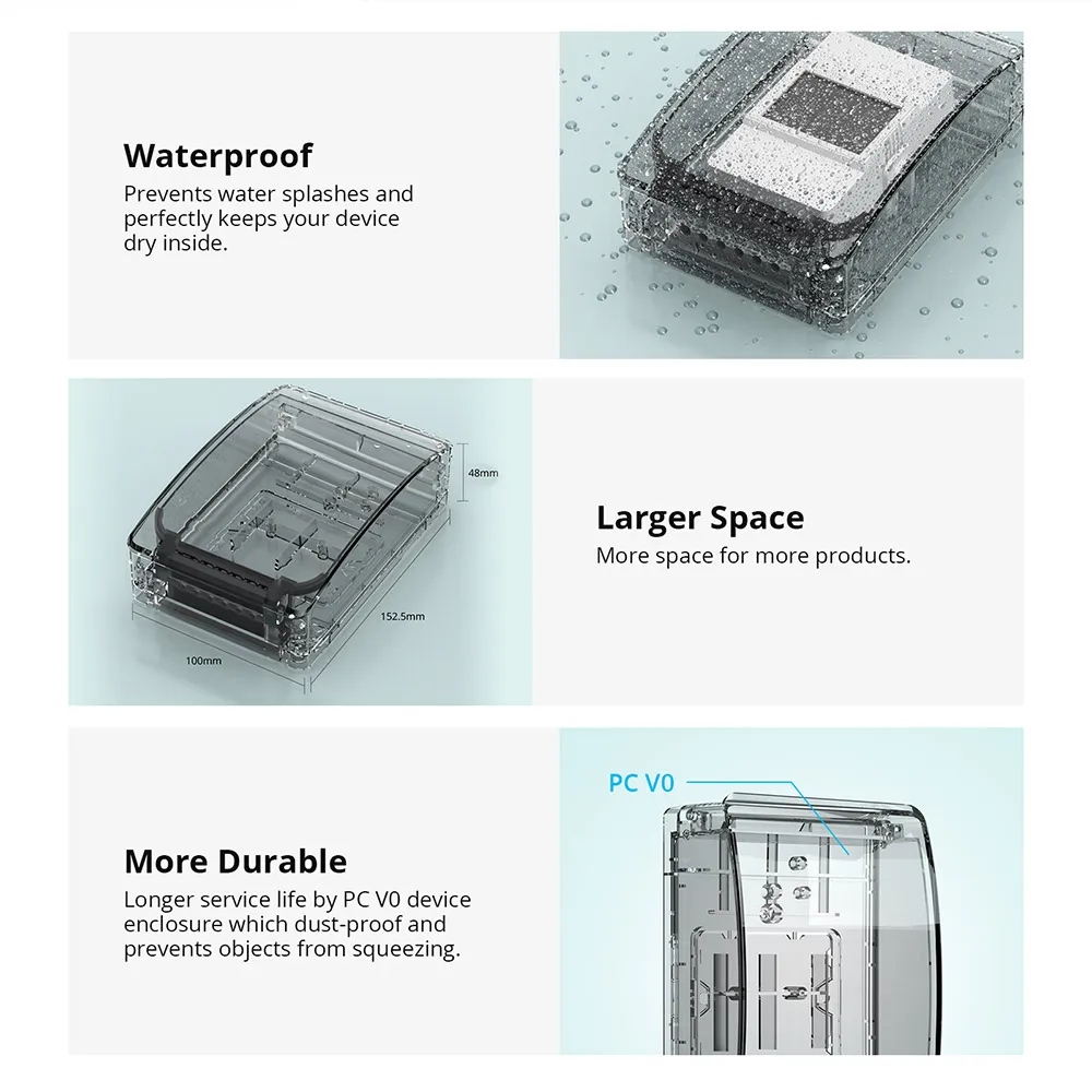 SONOFF Waterproof Box R2 3 SONOFF Waterproof Box R2 - Image 3