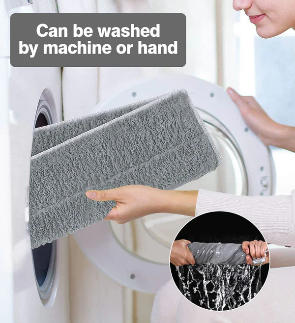 Joybos®Flat Floor Mop and Bucket Set with Aluminum Handle 19 Joybos®Flat Floor Mop and Bucket Set with Aluminum Handle - Image 19