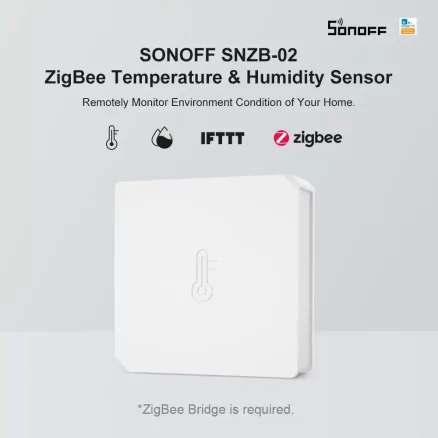 SONOFF SNZB-02 - Zigbee Temperature and Humidity Sensor 2