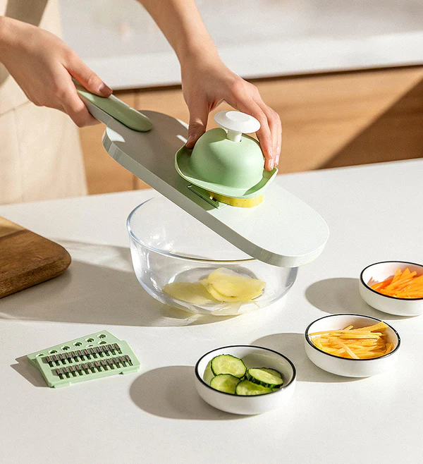 Joybos® All-in-1 Mandoline Grater with Handle F101 7 Joybos® All-in-1 Mandoline Grater with Handle F101 - Image 7