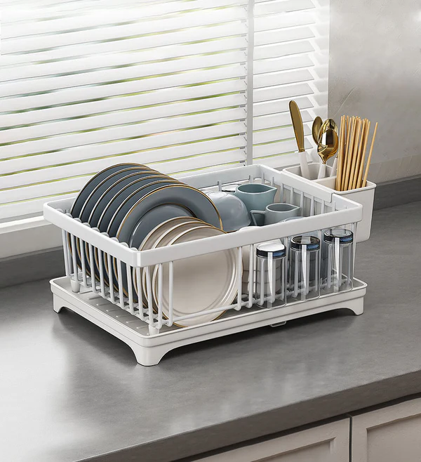 Joybos® Dish Drying Rack With Drainboard And Drainage F110 1 Joybos® Dish Drying Rack With Drainboard And Drainage F110