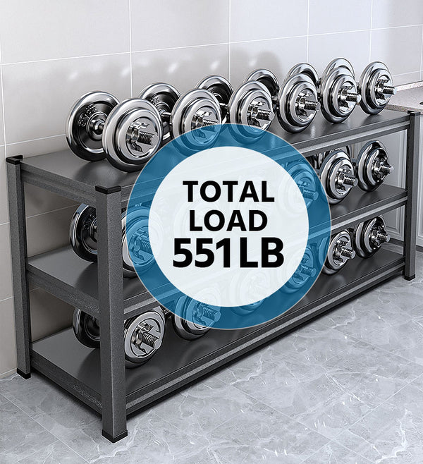 Joybos® 3 Tier Heavy Duty Metal Adjustable Multifunction Storage Shelves F98 4 Joybos® 3 Tier Heavy Duty Metal Adjustable Multifunction Storage Shelves F98 - Image 4