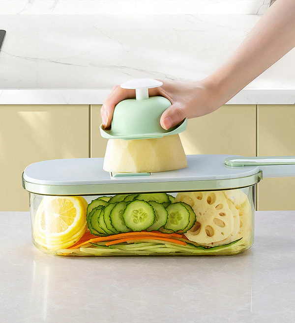 Joybos® All-in-1 Mandoline Grater with Handle F101 4 Joybos® All-in-1 Mandoline Grater with Handle F101 - Image 4