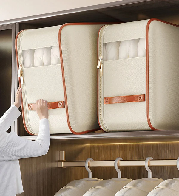 Joybos® Large Waterproof Storage Bag with Window for Duvet Blankets F89 6 Joybos® Large Waterproof Storage Bag with Window for Duvet Blankets F89 - Image 6