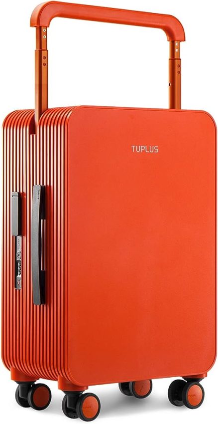 TUPLUS BALANCE Hardside Luggage with Double Spinner Wheels, USB Charging Port, Carry-On 20-Inch, Quiet, TSA Lock Suitcase 5