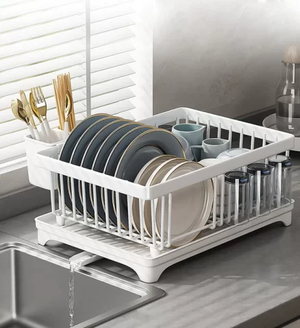 Joybos® Dish Drying Rack With Drainboard And Drainage F110 7