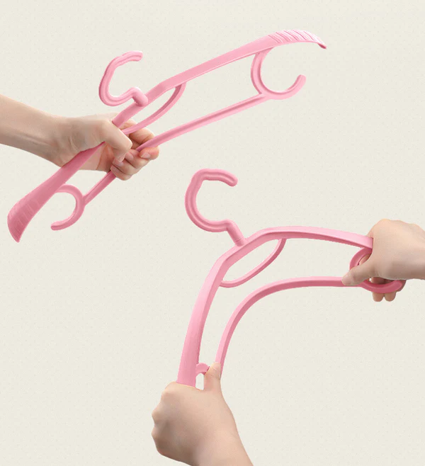 Joybos® Non-Slip Plastic Space Saving Hangers in Rainbow Colors F126 6 Joybos® Non-Slip Plastic Space Saving Hangers in Rainbow Colors F126 - Image 6