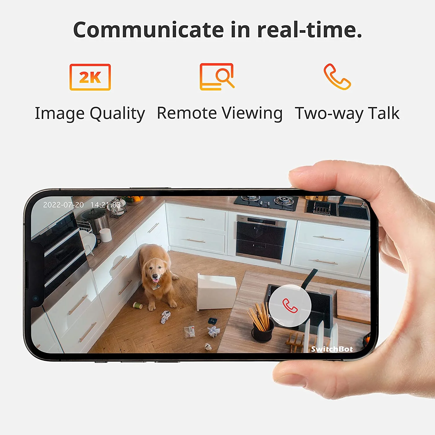 SwitchBot Pan/Tilt Cam 2K 3 SwitchBot Pan/Tilt Cam 2K - Image 3