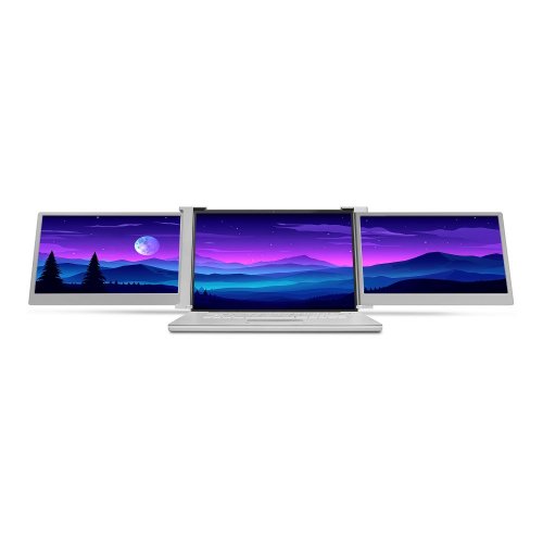 Portable Dual-Screen Monitor For Laptop 2 pcs of 12 Inch Full View Display Model No. S11 1 Portable Dual-Screen Monitor For Laptop 2 pcs of 12 Inch Full View Display Model No. S11