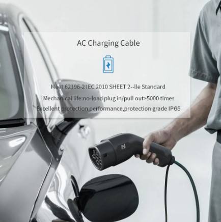 22Kw Type2 to Type2 Ev Charging Cable 3Phase 32A Female To Male Plug 5M Cable Charging Stations 7 22Kw Type2 to Type2 Ev Charging Cable 3Phase 32A Female To Male Plug 5M Cable Charging Stations - Image 7