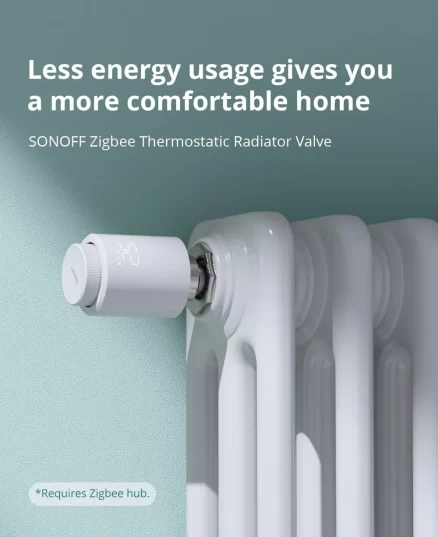 SONOFF Zigbee Thermostatic Radiator Valve 3