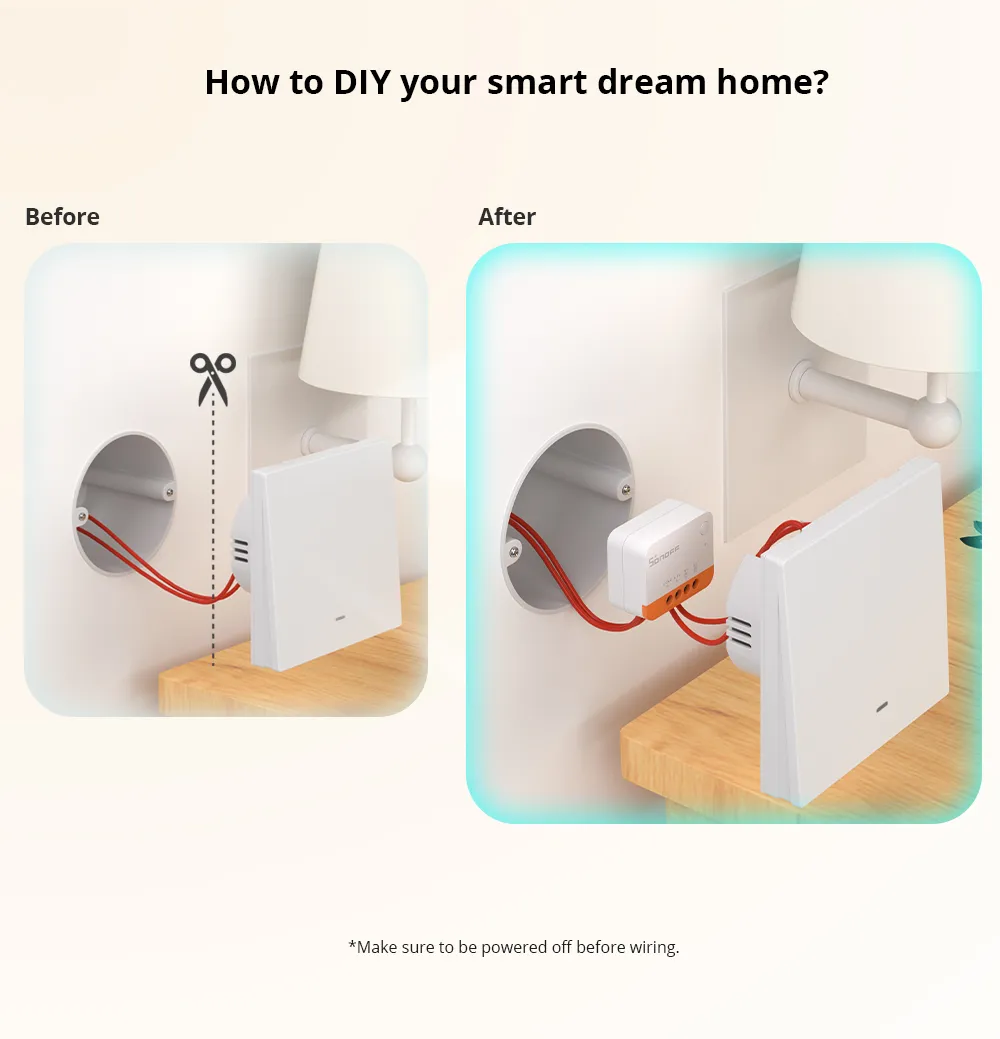 SONOFF ZBMINI Extreme Zigbee Smart Switch ZBMINIL2 (No Neutral Required) 4 SONOFF ZBMINI Extreme Zigbee Smart Switch ZBMINIL2 (No Neutral Required) - Image 4