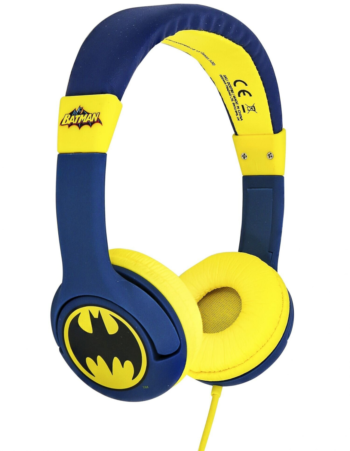 OTL Wired Junior Batman Headphones (Caped Crusader) /Headphones 1 OTL Wired Junior Batman Headphones (Caped Crusader) /Headphones