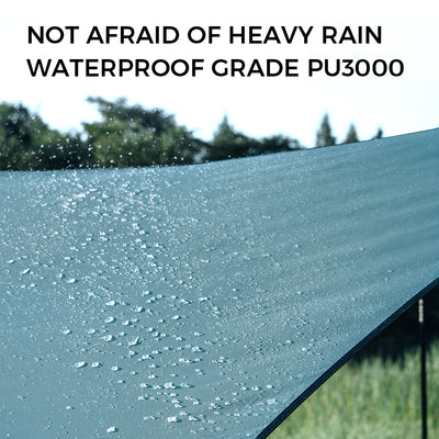 Camping Tarp Shelter 3 Camping Tarp Shelter - Image 3