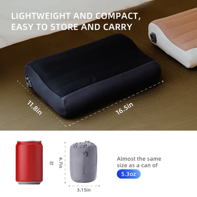 Inflatable Camping Air Pillow 10 Inflatable Camping Air Pillow - Image 10