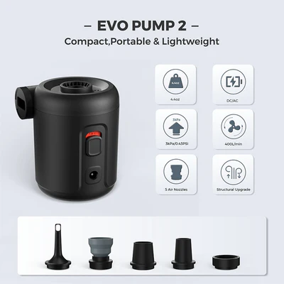 Portable Air Bed Pump With Required External Power Source 4 Portable Air Bed Pump With Required External Power Source - Image 4