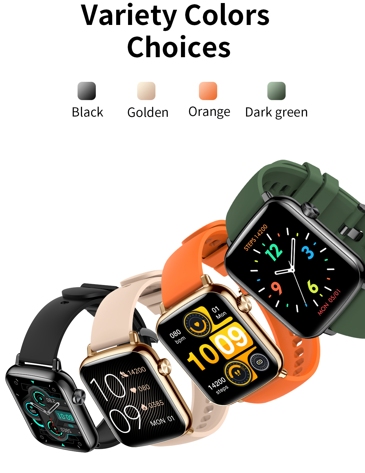 H90-High-Definition Smartwatch | Health Monitor for Heart Rate, Blood Oxygen, Sleep, 1.81'' Touch Screen Bluetooth Smartwatch Fitness Watch for Android iOS | IP67 Waterproof 1 H90-High-Definition Smartwatch | Health Monitor for Heart Rate, Blood Oxygen, Sleep, 1.81'' Touch Screen Bluetooth Smartwatch Fitness Watch for Android iOS | IP67 Waterproof