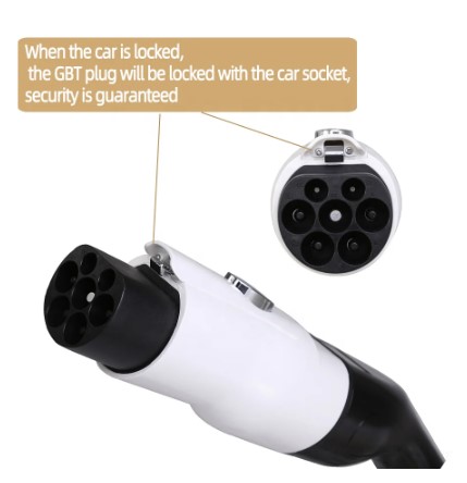 GBT to Type 2 EV Charger Adaptor IEC 62196 Standard EV Charger Converter Adapter 16A 32A for EVSE Charging 3 GBT to Type 2 EV Charger Adaptor IEC 62196 Standard EV Charger Converter Adapter 16A 32A for EVSE Charging - Image 3