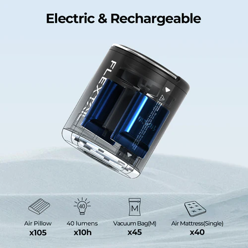 Outdoor Mini Camping Pump With Lamp For Sleeping Pad 6 Outdoor Mini Camping Pump With Lamp For Sleeping Pad - Image 6