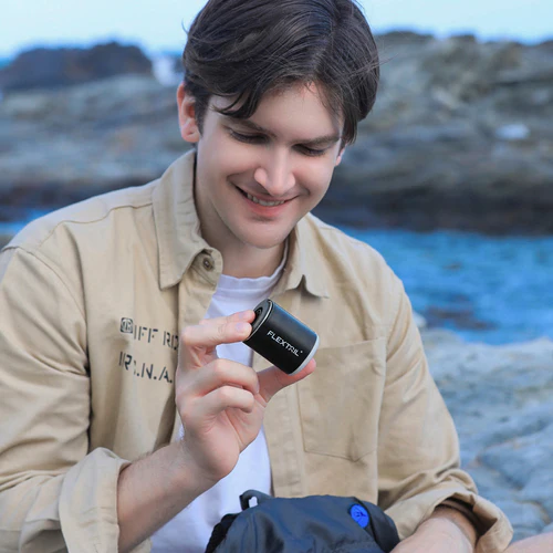 Outdoor Mini Camping Pump With Lamp For Sleeping Pad 2 Outdoor Mini Camping Pump With Lamp For Sleeping Pad - Image 2