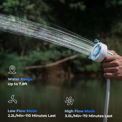 Ultralight Rechargeable Instant Outdoor Shower Pump 6 Ultralight Rechargeable Instant Outdoor Shower Pump - Image 6