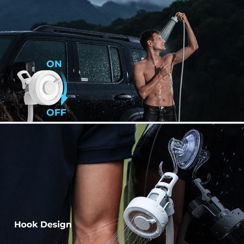 Ultralight Rechargeable Instant Outdoor Shower Pump 8 Ultralight Rechargeable Instant Outdoor Shower Pump - Image 8