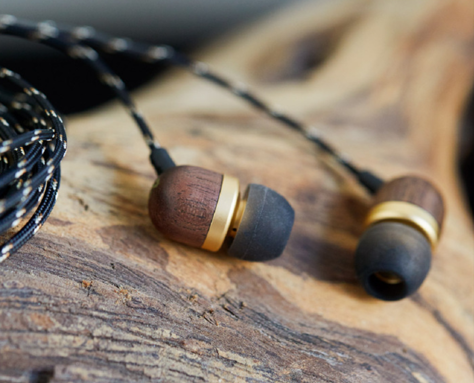 House of Marley: Smile Jamaica In-Ear Headphones - Brass /Headphones 3 House of Marley: Smile Jamaica In-Ear Headphones - Brass /Headphones - Image 3