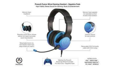 Fusion Universal Wired Headset (Sapphire Fade) /Headset 3