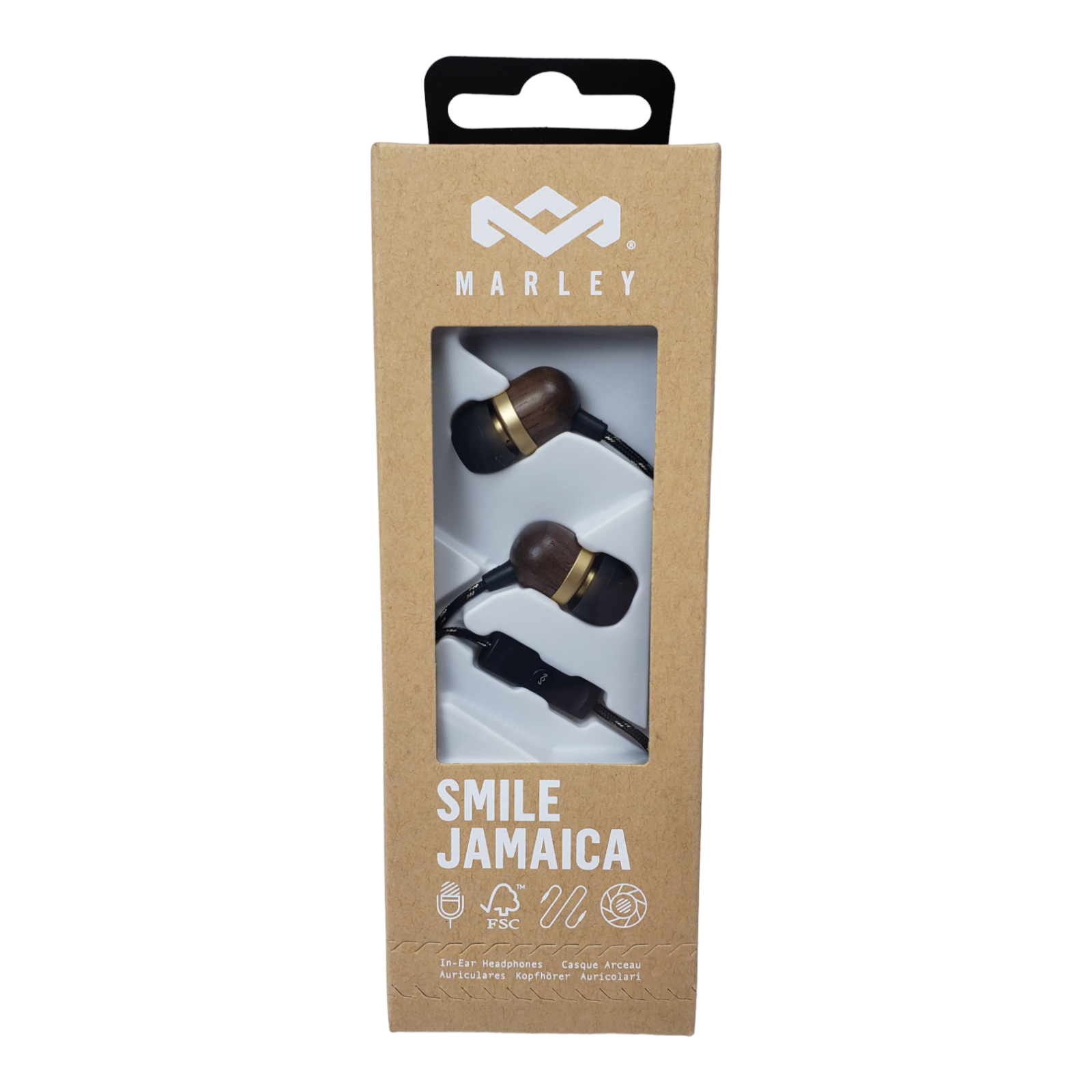 House of Marley: Smile Jamaica In-Ear Headphones - Brass /Headphones 6 House of Marley: Smile Jamaica In-Ear Headphones - Brass /Headphones - Image 6