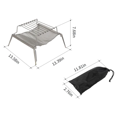 Foldable Camping BBQ Grill 7 Foldable Camping BBQ Grill - Image 7