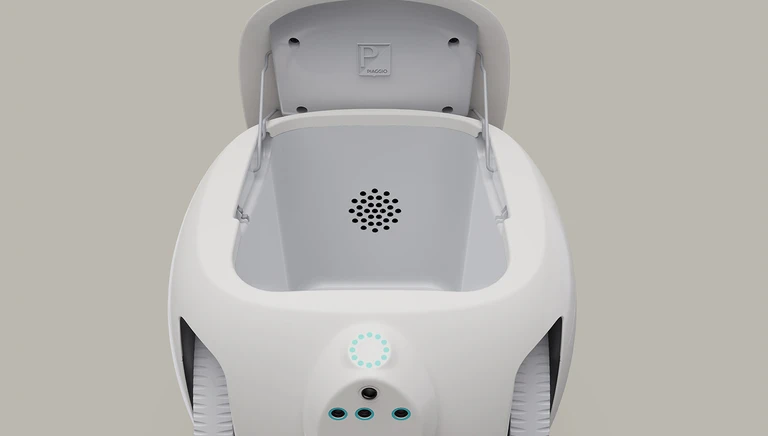 GitaMini Cargo-Carrying (up to 20lb), Following Robot Built With Pedestrian Etiquette Includes Built-In Bluetooth Speaker For Streaming 7 GitaMini Cargo-Carrying (up to 20lb), Following Robot Built With Pedestrian Etiquette Includes Built-In Bluetooth Speaker For Streaming - Image 7